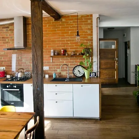 Apartment Leveloft - Przestronny, Stylowy Apartament Na Zielonej Ulicy W Centrum Wroclaw